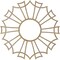 Ekena Millwork Augustus Wood Fretwork Pierced Ceiling Medallion, Hickory, 24"OD x 8 1/2"ID x 3/8"T CMWP24X24X0375AUHI - alternate 5